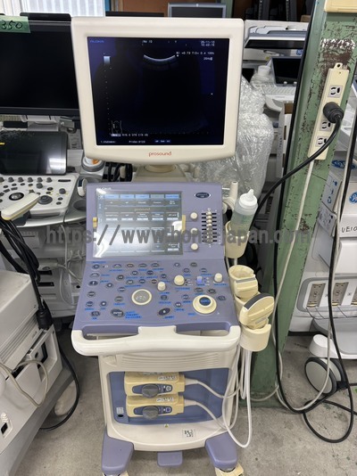 Color Doppler|HITACHI|Prosound α6