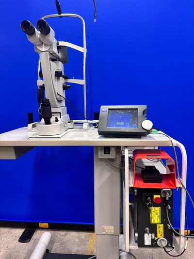 532 Green laser with a Slitlamp|Carl Zeiss|VISULAS 532S