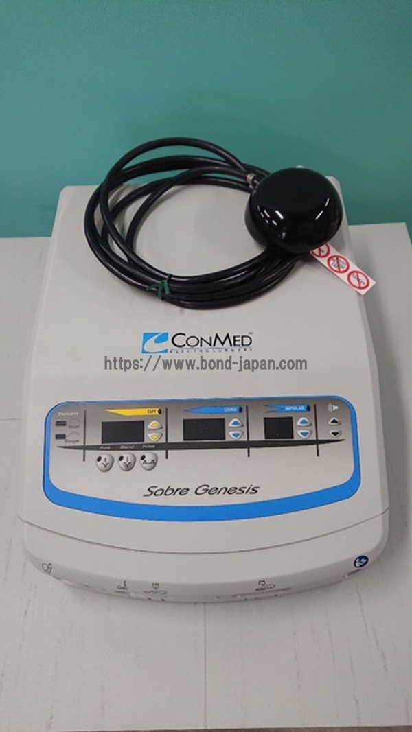 電気メス 日本メディカルネクスト Sabre Genesis ｾｰﾊﾞｰｼﾞｪﾈｼｽ 中古医療機器の販売 買取 なら株式会社 ボンドジャパン