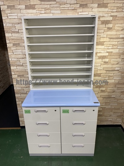 調剤棚　900mm幅&nbsp;|&nbsp;株式会社ユヤマ&nbsp;|&nbsp;の写真