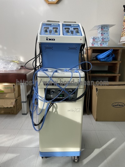 低周波治療器・キセノン光線治療器組合せ理学療法機器|株式会社日本医広|EXCEL glanz X2 NI-LFX009Aの写真