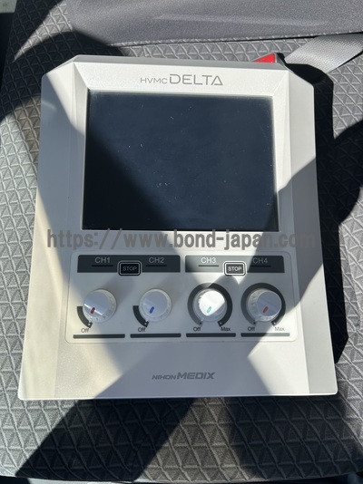 低周波治療器（ハイボルテージ）&nbsp;|&nbsp;株式会社日本メディックス&nbsp;|&nbsp;HVMCデルタの写真