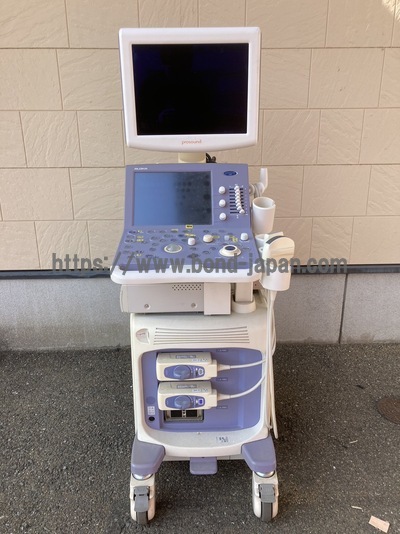Color Doppler|HITACHI|Prosound α6