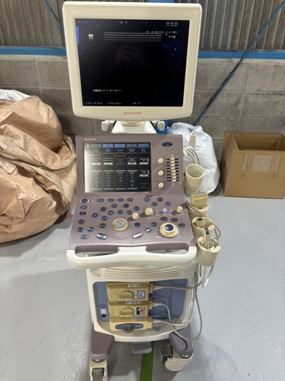 Color Doppler|HITACHI|Prosound α6