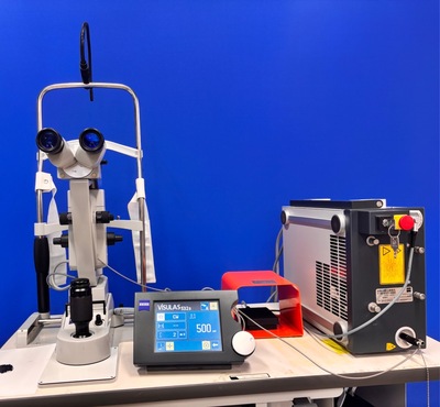 532 Green laser with a Slitlamp|Carl Zeiss|VISULAS 532S