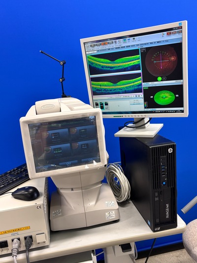 OCT with Non-mydriatic retinal camera|TOPCON|3D OCT 1 / Maestro 1