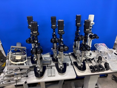 Slitlamps|HAAG-STREIT|5x BQ900, 1x BM900, BC900 with 5x tonometer