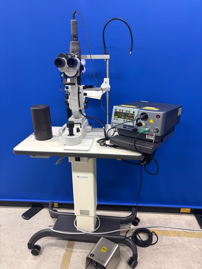 Argon/Green 532nm Laser on Zeiss SL-130|LUMENIS|Novus Spectra
