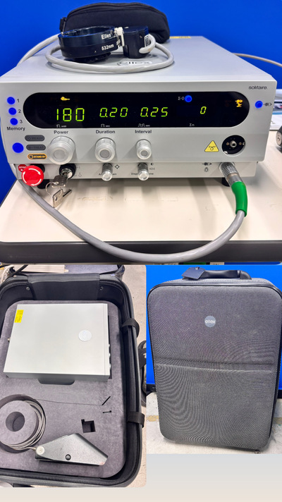 (portable- attached with Microscope) 532 Green Laser|Ellex/Lumibird Medical|Solitaire 532 Laser