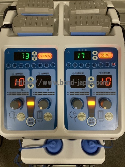 低周波治療器・キセノン光線治療器組合せ理学療法機器&nbsp;|&nbsp;株式会社日本医広&nbsp;|&nbsp;EXCEL glanz X2 NI-LFX009Aの写真