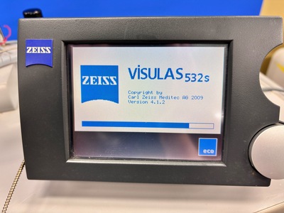 532 Green laser with a Slitlamp&nbsp;|&nbsp;Carl Zeiss&nbsp;|&nbsp;VISULAS 532S