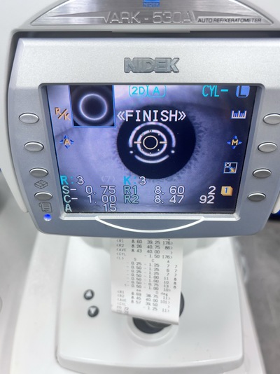 auto ref-keratometer&nbsp;|&nbsp;NIDEK&nbsp;|&nbsp;ARK-530A
