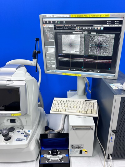 ANGIOGRAPHY installed OCT&nbsp;|&nbsp;NIDEK&nbsp;|&nbsp;RS-3000 Advance