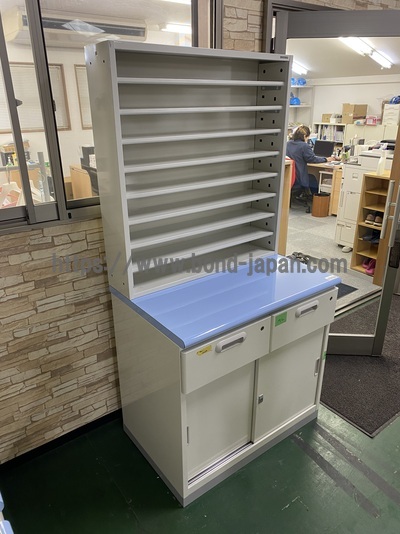 調剤棚　900mm幅&nbsp;|&nbsp;株式会社ユヤマ&nbsp;|&nbsp;の写真