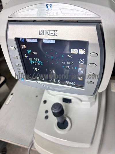 Non-contact TONO/Packy meter&nbsp;|&nbsp;NIDEK&nbsp;|&nbsp;NT-530P