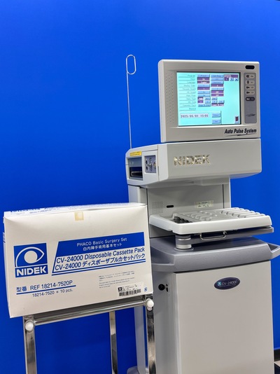Phaco System/Ultrasonic Cataract Surgery Device&nbsp;|&nbsp;NIDEK&nbsp;|&nbsp;CV-24000