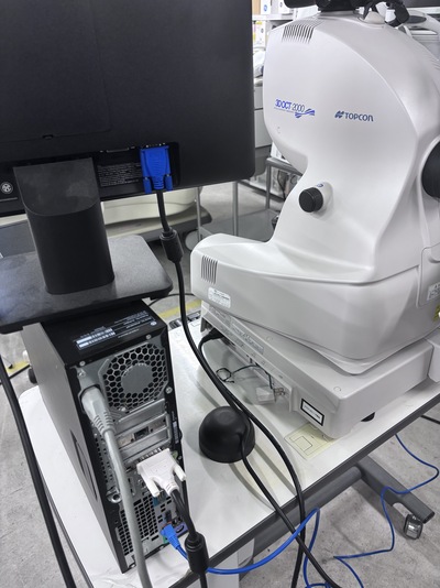 **Defected** OCT&nbsp;|&nbsp;TOPCON&nbsp;|&nbsp;3D OCT 2000