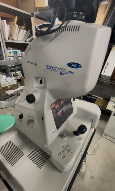 **Defected** OCT&nbsp;|&nbsp;TOPCON&nbsp;|&nbsp;3D OCT 2000 FA