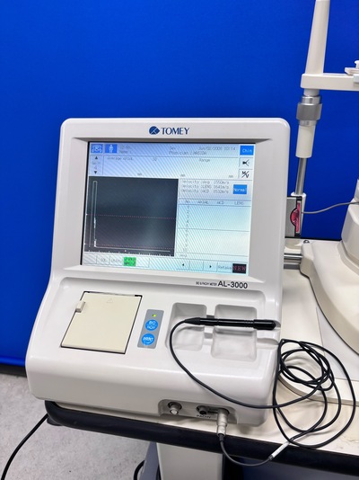 BIO & A scan Pachy meter&nbsp;|&nbsp;TOMEY&nbsp;|&nbsp;AL-3000