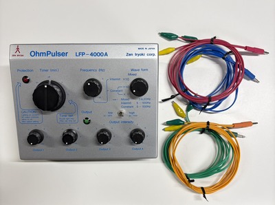 針電極低周波治療器&nbsp;|&nbsp;株式会社全医療器&nbsp;|&nbsp;ｵｰﾑﾊﾟﾙｻｰLFP-4000Aの写真