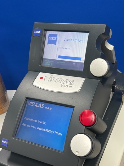 VISULAS Trion Combi - YAG + Argon 561 nm/659 nm&nbsp;|&nbsp;Carl Zeiss&nbsp;|&nbsp;TRION II