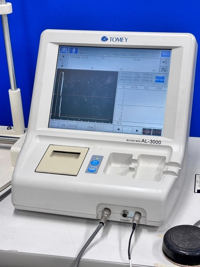 A scan, biometry&nbsp;|&nbsp;TOMEY&nbsp;|&nbsp;AL-3000