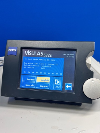 YAG Laser + 532 Green Laser Combination system&nbsp;|&nbsp;Carl Zeiss&nbsp;|&nbsp;Visulas Combi YAG III 532s