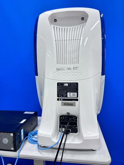 an ultra-widefield (UWF) retinal imaging device&nbsp;|&nbsp;Optos, Inc. (Nikon)&nbsp;|&nbsp;Optos Daytona