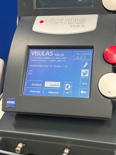 VISULAS Trion Combi - YAG + Argon 561 nm/659 nm&nbsp;|&nbsp;Carl Zeiss&nbsp;|&nbsp;TRION II