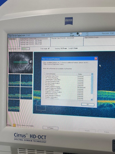 USED conditioned OCT&nbsp;|&nbsp;Carl Zeiss&nbsp;|&nbsp;Cirrus 4000 HD OCT