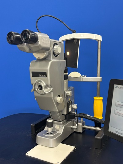 glaucoma Laser - PSLT (Pattern Scanning Laser Trabeculoplasty)&nbsp;|&nbsp;TOPCON (IRIDEX)&nbsp;|&nbsp;PASCAL Streamline Yellow