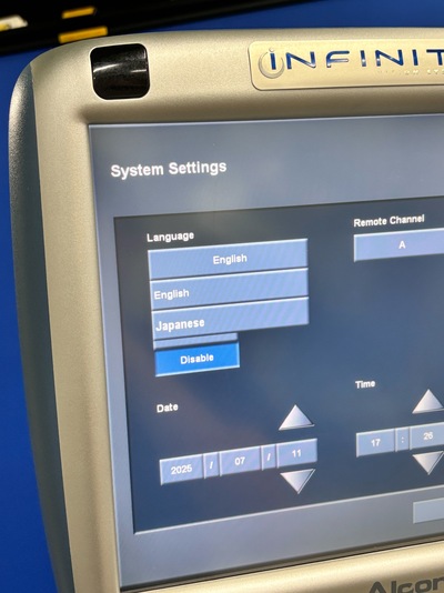 Phaco System/Ultrasonic Cataract Surgery Device&nbsp;|&nbsp;Alcon&nbsp;|&nbsp;iNFINITI VISION SYSTEM