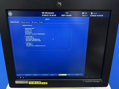 Ultrasound&nbsp;|&nbsp;GE&nbsp;|&nbsp;Vivid E9