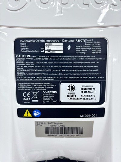 an ultra-widefield (UWF) retinal imaging device&nbsp;|&nbsp;Optos, Inc. (Nikon)&nbsp;|&nbsp;Optos Daytona