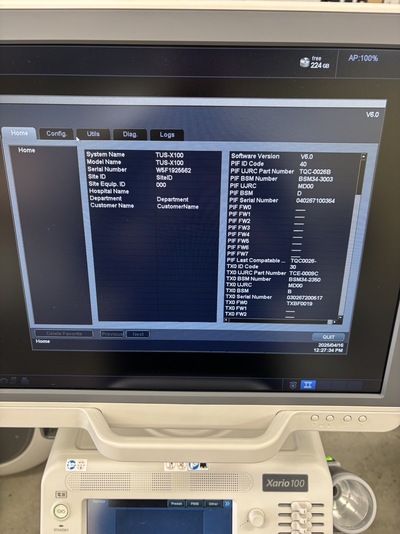 Color Doppler&nbsp;|&nbsp;CANON&nbsp;|&nbsp;TUS-X100 Xario 100