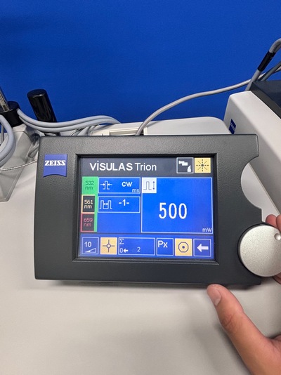 VISULAS Trion Combi -  YAG +532 nm/561 nm/659 nm&nbsp;|&nbsp;Carl Zeiss&nbsp;|&nbsp;TRION II