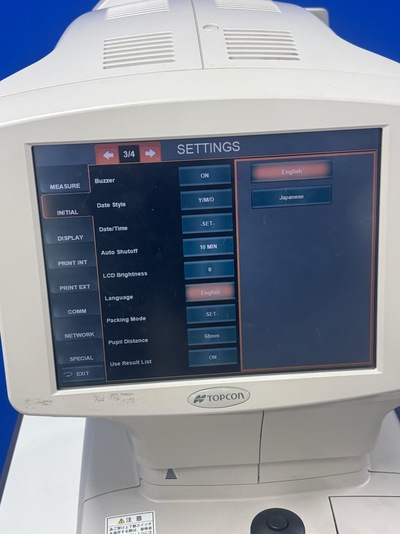 Corneal Wavefront Analyzer&nbsp;|&nbsp;TOPCON&nbsp;|&nbsp;KR-1W