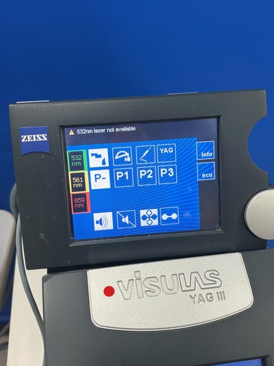 VISULAS Trion Combi - YAG + Argon 561 nm/659 nm&nbsp;|&nbsp;Carl Zeiss&nbsp;|&nbsp;TRION II