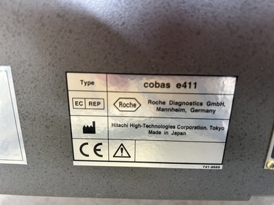 Chemistry Analyzer&nbsp;|&nbsp;Roche&nbsp;|&nbsp;Cobas e411