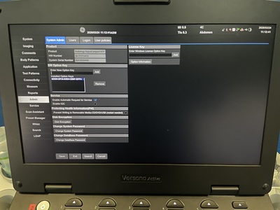 Portable Color doppler&nbsp;|&nbsp;GE&nbsp;|&nbsp;Versana Active