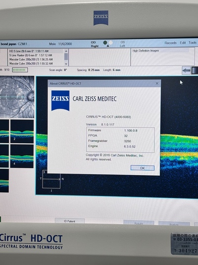 High-demended OCT&nbsp;|&nbsp;Carl Zeiss&nbsp;|&nbsp;Cirrus 4000 HD OCT