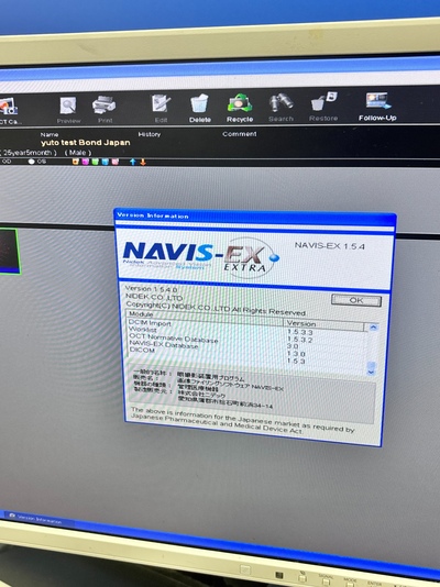 OCT with Fundus function&nbsp;|&nbsp;NIDEK&nbsp;|&nbsp;RS-3000