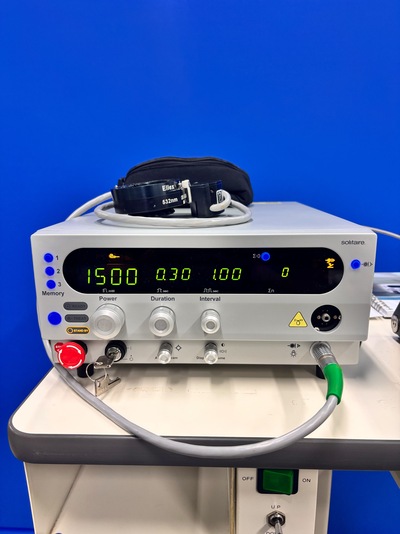 (portable- attached with Microscope) 532 Green Laser&nbsp;|&nbsp;Ellex/Lumibird Medical&nbsp;|&nbsp;Solitaire 532 Laser