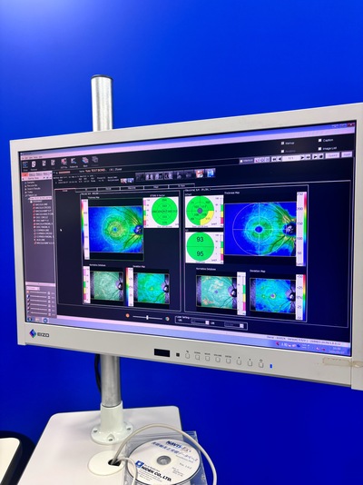 ANGIOGRAPHY Installed. No injections required. An unprecedented, high-definition 3D map of retinal blood flow drawn with light.&nbsp;|&nbsp;NIDEK&nbsp;|&nbsp;RS-3000 Advance