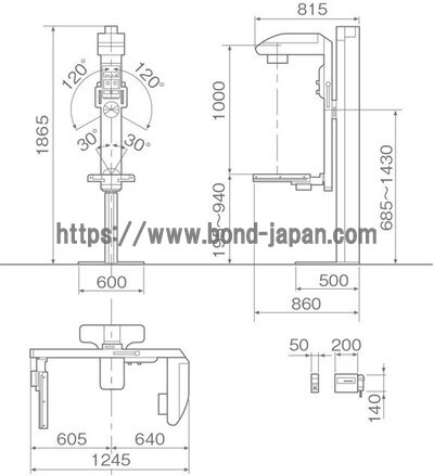 耳鼻科用レントゲン装置&nbsp;|&nbsp;ティーアンドエス&nbsp;|&nbsp;T-FOCUS100の写真