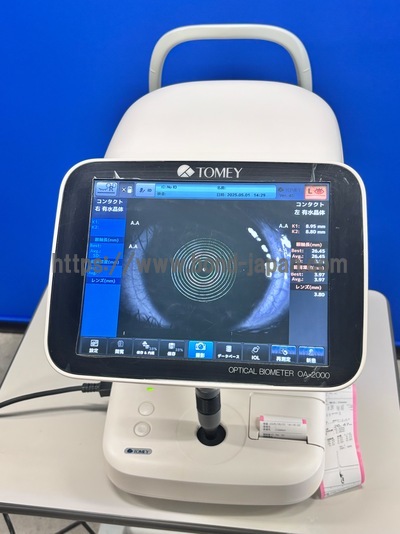 Biometer / IOL calculation&nbsp;|&nbsp;TOMEY&nbsp;|&nbsp;OA-2000