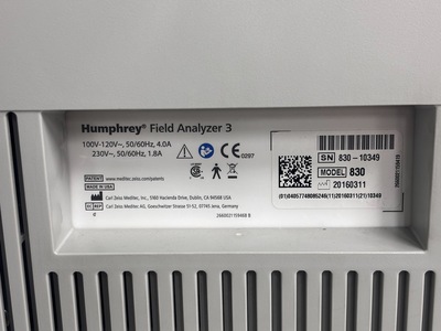Perimeter / HFA3 830&nbsp;|&nbsp;Carl Zeiss&nbsp;|&nbsp;Humphrey Field Analyzer 3 Model 830
