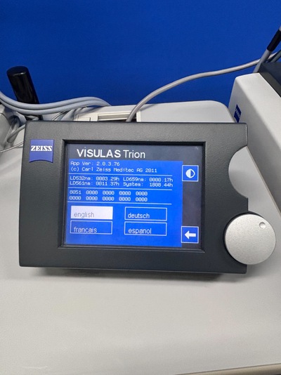 VISULAS Trion Combi -  YAG +532 nm/561 nm/659 nm&nbsp;|&nbsp;Carl Zeiss&nbsp;|&nbsp;TRION II