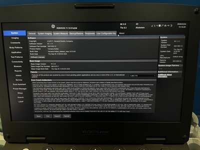 Portable Color doppler&nbsp;|&nbsp;GE&nbsp;|&nbsp;Versana Active