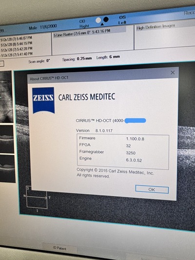 Windows 10 PRO Zeiss OCT&nbsp;|&nbsp;Carl Zeiss&nbsp;|&nbsp;Cirrus 4000 HD OCT